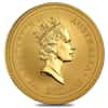 1996 1 oz $100 Gold Lunar Year of the Rat Australia Perth Mint Series I BU (In Cap) 