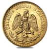 2 Pesos Mexican Gold Coin (Abrasions, Random Year)