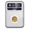 1915 $2.5 Gold Quarter Eagle Indian Head NGC AU 58
