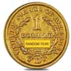 $1 Gold Liberty Head Type 1 - Very Fine VF (Random Year)