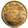 1935 LB Swiss Gold 20 Francs Helvetia NGC MS 65