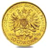 1908 Austria 10 Coronas Gold Coin AU/BU AGW 0.098 oz
