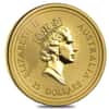 1998 1/4 oz Gold Lunar Year of The Tiger Australia Perth Mint Scruffy