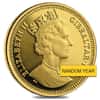 1/10 oz Gibraltar Dog Proof/BU Gold Coin .9999 Fine (Random Year)