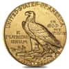 $5 Gold Half Eagle Indian Head - Polished or Cleaned (Random Year)