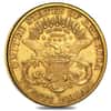$20 Gold Double Eagle Liberty Head - Extra Fine XF (Random Year)