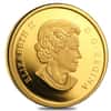 2013 1.07 oz $200 Canadian Grandmother Moon Mask Proof Gold Coin .99999 Fine (w/Box & COA)
