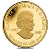 2012 1.125 oz $350 Canadian Sir Isaac Brock Proof Gold Coin .99999 Fine (w/Box & COA)