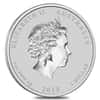 2018 1 oz Silver Lunar Year of The Dog BU Australian Perth Mint In Cap