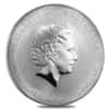 2014 1 oz Australian Silver Lunar Year of the Horse Lion Privy BU Australian Perth Mint In Cap