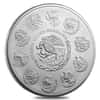 2018 1 kilo Mexican Silver Libertad Coin .999 Fine BU