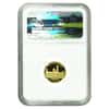 2014 1/10 oz China Smithsonian Proof Gold Panda Tian Tian Medal NGC PF 70 UCAM (w/Box & COA)