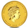 2018 1/10 oz Gold Lunar Year of The Dog BU Australia Perth Mint In Cap