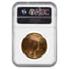 1913 D $20 Gold Saint Gaudens Double Eagle Coin NGC MS 62+