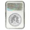 2016 W 1 oz Burnished Silver American Eagle NGC MS 70 FDI - 30th Anniversary (John Mercanti Signature Label)