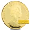 1 oz Isle of Man Gold Cat Avg Circ .9999 Fine (Random Year)
