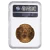 1876 S $20 Liberty Head Double Eagle Gold Coin NGC MS 60