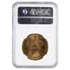 1874 S $20 Liberty Head Double Eagle Gold Coin NGC MS 61