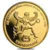 Greece 2500 Drachmai Pan-European Games Proof Gold Coin AGW .1866 oz