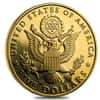 2008 W Gold $5 Commemorative Bald Eagle BU (W/Box & COA)