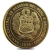 1976 Peru One Sol Battle of Ayacucho Gold Coin BU AGW .6771 oz