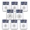 2017 S US Mint Limited Edition Silver Proof 8-Coin Set NGC PF 70 ER