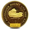 1/2 oz Australian Kangaroo/Nugget Gold Coin .9999 Fine Scruffy (Random Year)