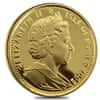 2005 0.16 oz Isle of Man 1/25 Crown Harry Potter Proof Gold 4-Coin Set (w/Box & COA)