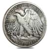 1916 D Walking Liberty Half Dollar 90% Silver Circulated