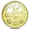 Venezuela 9 Gramos Indian Chiefs Gold Coin AGW .2604 oz Scruffy (Random Design)
