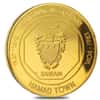 1983 Bahrain 10 Dinars Hamad Town Proof Gold Coin AGW .4717 oz