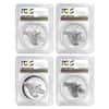 2017 American Liberty 225th Anniversary Silver 4-Medal Set PCGS MS/SP/PF 70 FS