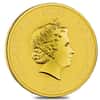 2018 1 oz Niue Gold $250 Disney Year of the Dog BU In Cap