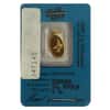 1 Gram PAMP Suisse Gold Dove Oval Pendant .9999 Fine (In Assay)