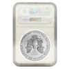 2015 1 oz Silver American Eagle NGC MS 69 (Wyatt S. Earp Signature Label)