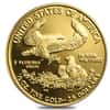 1/2 oz Proof Gold American Eagle In Cap (Random Year)