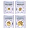 2018 1.85 oz Gold American Eagle 4-coin Set PCGS MS 70 First Strike - West Point