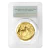 2016 1 oz Gold American Buffalo PCGS MS 70 First Strike (Flag Label)
