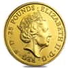 2016 Great Britain 1/4 oz Gold Year of the Monkey BU