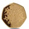 1998 Great Britain 50 Pence 25th Anniversary UK Membership Commemorative Proof Gold Coin (w/ COA)
