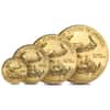2018 1.85 oz Gold American Eagle 4-coin Set BU