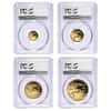 2018-W 1.85 oz Proof Gold American Eagle 4-Coin Set PCGS PF 69 DCAM First Strike