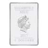 2017 1 oz Niue Silver $2 Star Wars 40th Anniversary Colorized Poster (w/Box & COA)