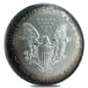 1 oz Silver American Eagle BU Dramatic Toning (Random Year)