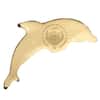 2017 1/2 Gram Palau Dolphin Gold Coin $1 .9999 Fine BU (w/COA)