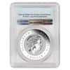 2017 1 oz Silver Australian Kookaburra Shark Privy Perth Mint PCGS MS 69 First Day of Issue (Flag Label)