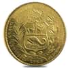 Peru 100 Soles Gold Coin AGW 1.3544 oz Cleaned (Random Year)