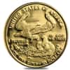 1988-P 1/4 oz $10 Proof Gold American Eagle (w/Box & COA)