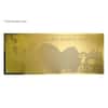 1/10th Gram 24K Gold Aurum Note - 2018 Year of the Earth Dog - Pekingese