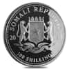 2015 Somalia 1 oz Silver African Elephant .9999 Fine Coin BU